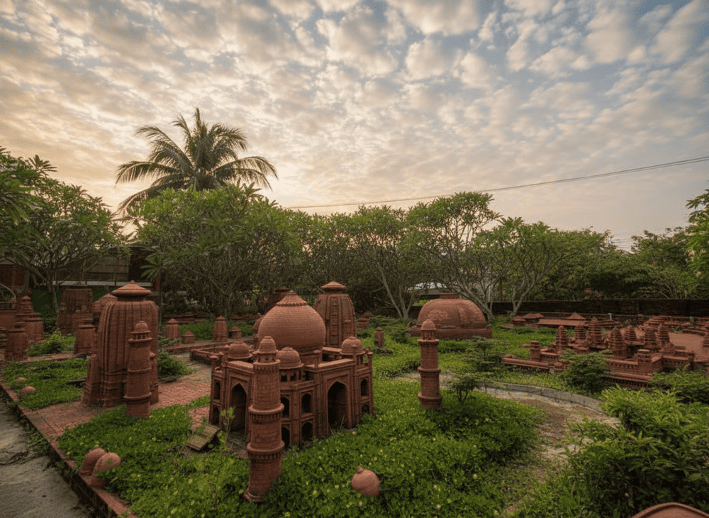 Through the artisans’ craftsmanship, world-famous structures come alive with intricate detail